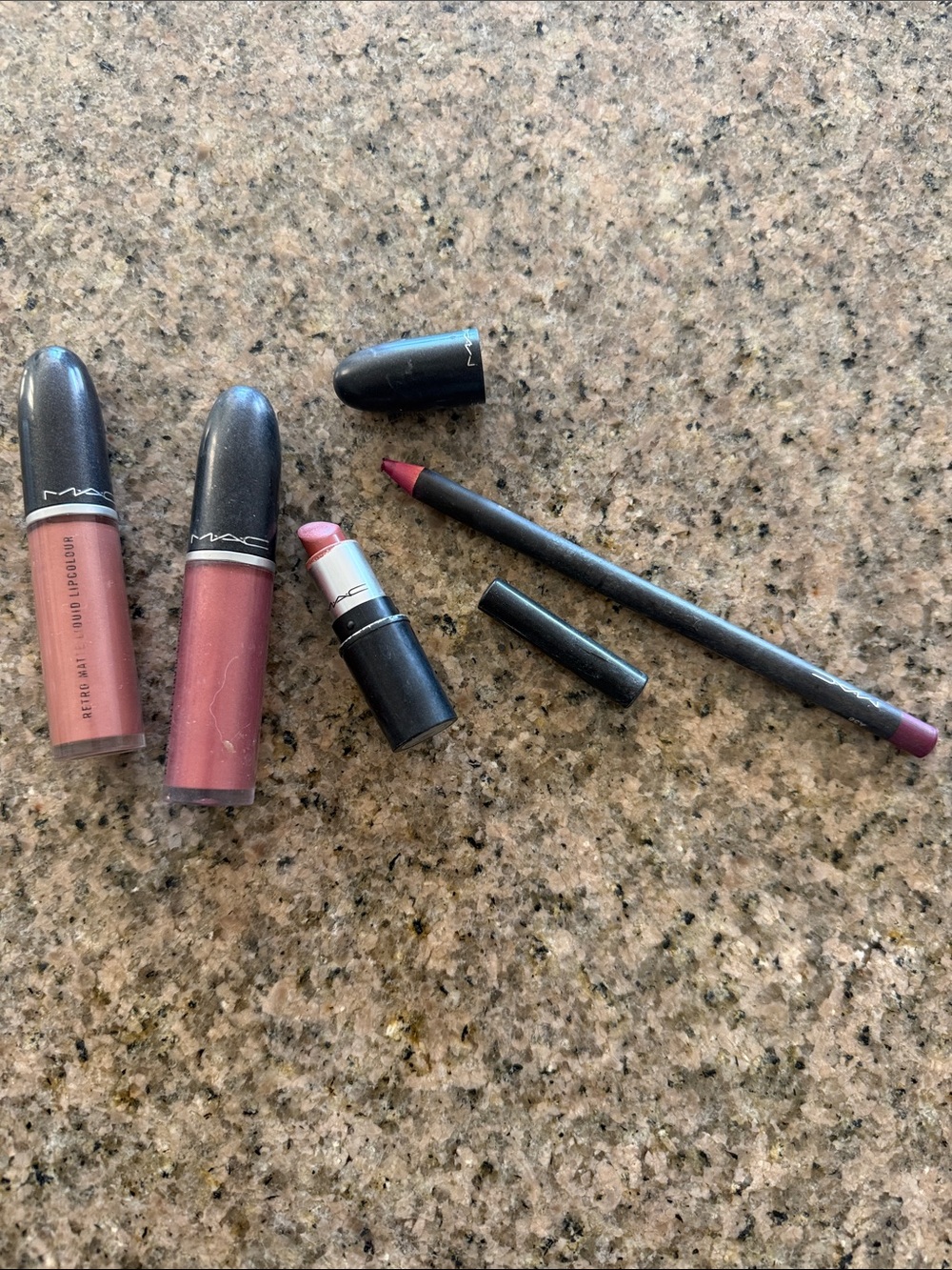 MAC Cosmetics Lipstick and Lipliner Set in Rose Mauve and Plum